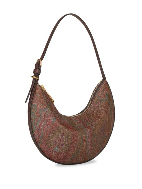 ETRO small Etro Essential Hobo shoulder bag - Brown