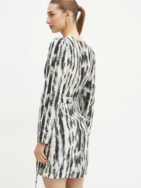 Morgan sukienka ROZEL.F kolor czarny mini rozkloszowana ROZEL.F