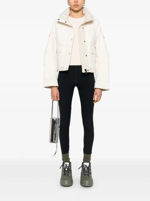 Jil Sander logo-print leggings - Blue