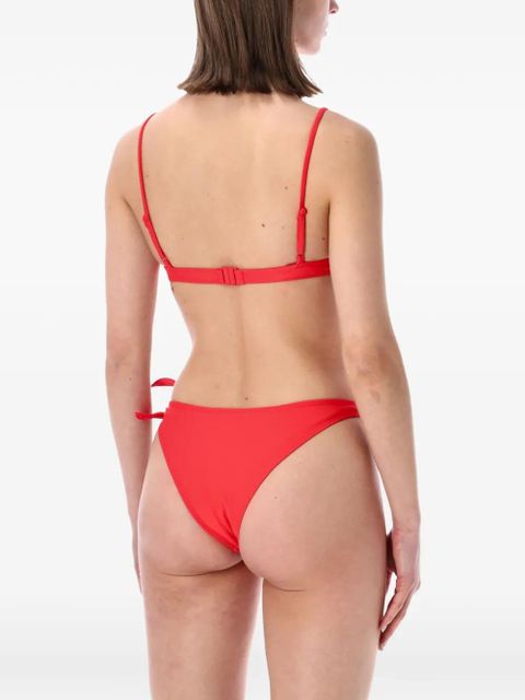 Coperni Flower bikini bottom - Red