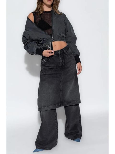 Diesel G-RAIL-P1 bomber jacket - Black