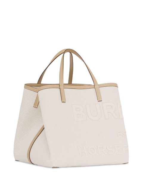 Burberry mini Horseferry tote bag - Neutrals