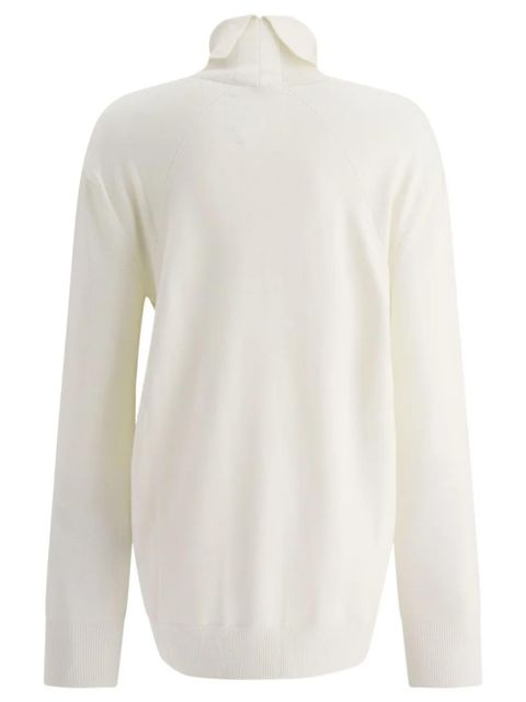 Jil Sander roll-neck wool jumper - White - zdjęcie produktu nr 2