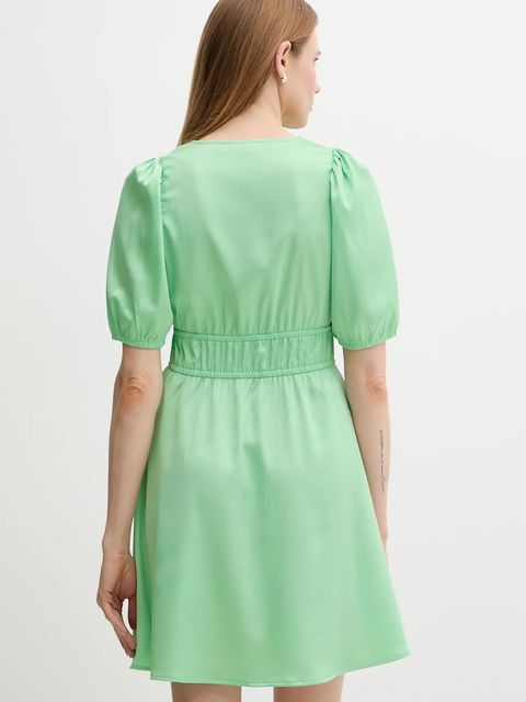 Pepe Jeans sukienka kolor zielony mini rozkloszowana PL953753