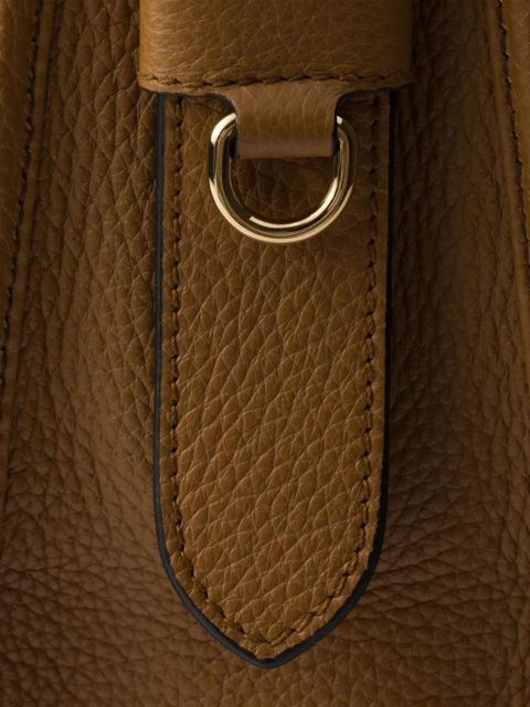 Prada medium leather shoulder bag - Brown