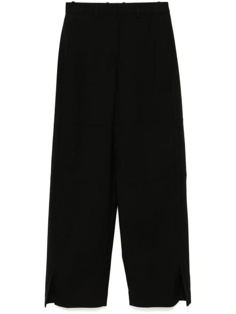 Jil Sander virgin-wool trousers - Black - zdjęcie produktu nr 1