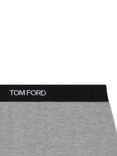TOM FORD logo-waistband briefs - Grey - zdjęcie produktu nr 2