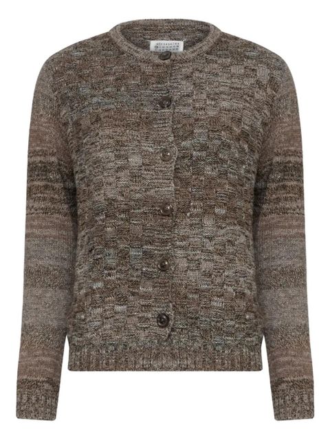 Maison Margiela buttoned cardigan - Brown - zdjęcie produktu nr 1