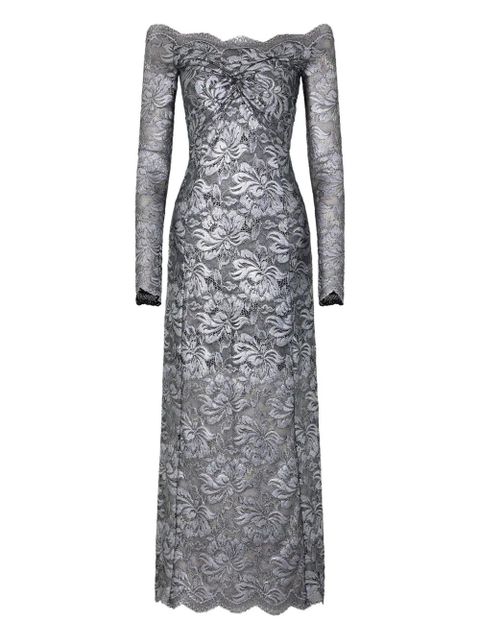 Rabanne laced maxi dress - Silver - zdjęcie produktu nr 1