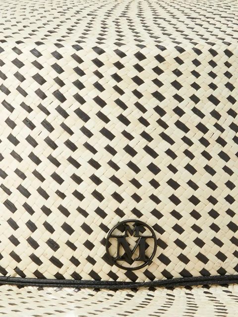 Maison Michel Kiki patterned hat - Neutrals - zdjęcie produktu nr 2