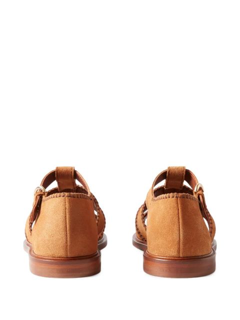 Claudie Pierlot buckle-fastening sandals - Brown