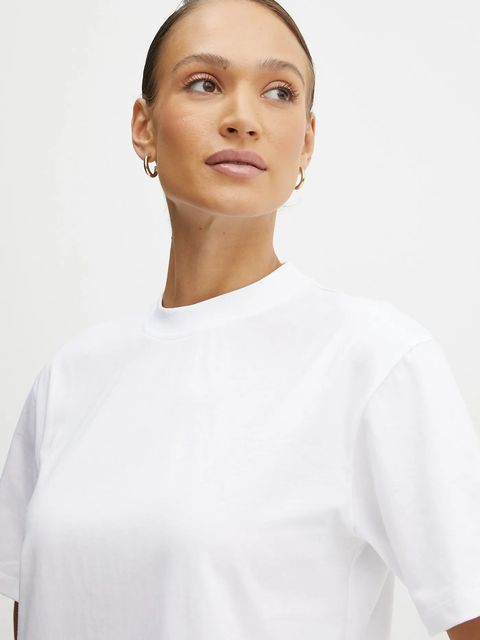 Karl Lagerfeld t-shirt bawełniany KARL SIGNATURE