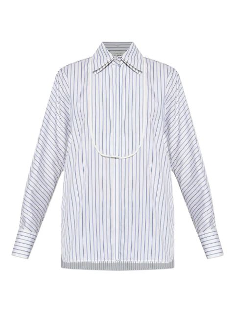 Lanvin striped collared shirt - White - zdjęcie produktu nr 1