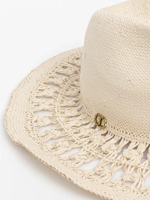 Twinset kapelusz kolor beżowy 251TO5502