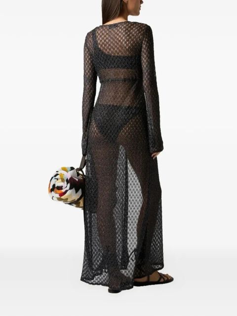 Missoni long-sleeve cover-up - Black