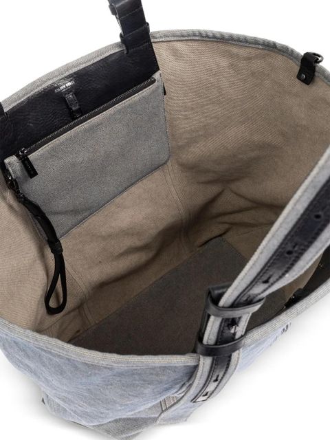 Golden Goose logo-print tote bag - Grey