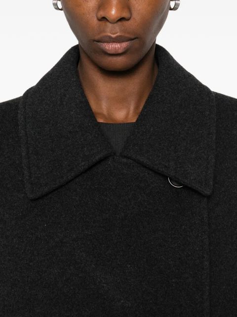 TOTEME Shield buttoned coat - Grey