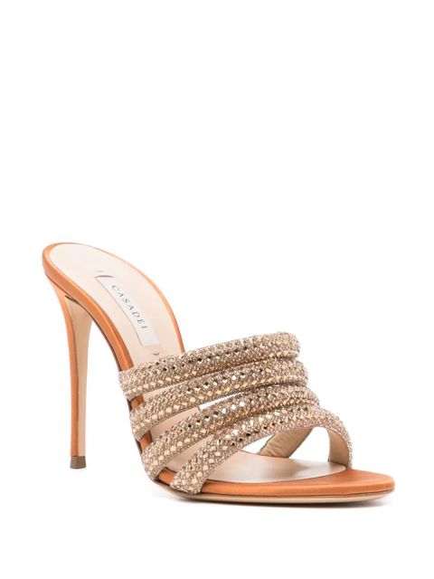Casadei Stratosphere 110mm studded sandals - Orange - zdjęcie produktu nr 2