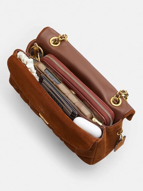 Coach torebka zamszowa Tabby 26