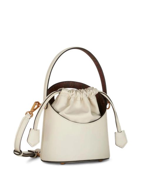 ETRO Saturno leather mini bag - White