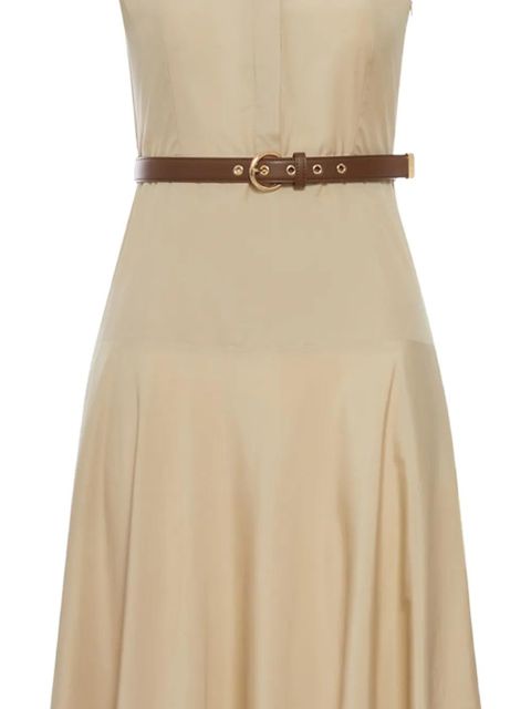Max Mara belted maxi dress - Neutrals - zdjęcie produktu nr 2
