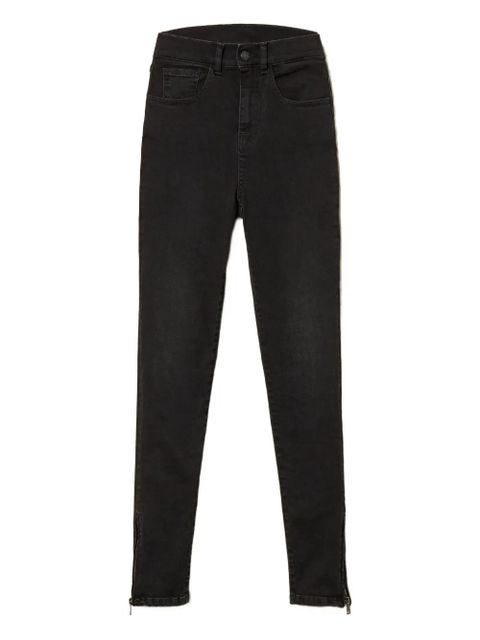 TWINSET zip jeans - Black - zdjęcie produktu nr 1
