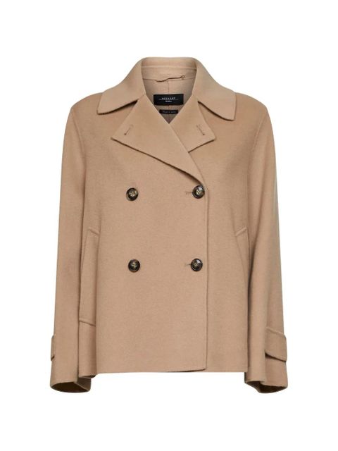 Weekend Max Mara double-breasted welt-pocket coat - Neutrals - zdjęcie produktu nr 1