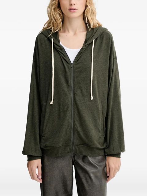 American Vintage Ypawood zip-up hoodie - Green - zdjęcie produktu nr 1