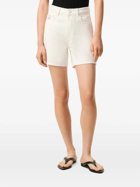 AMI Paris cotton denim shorts - Neutrals