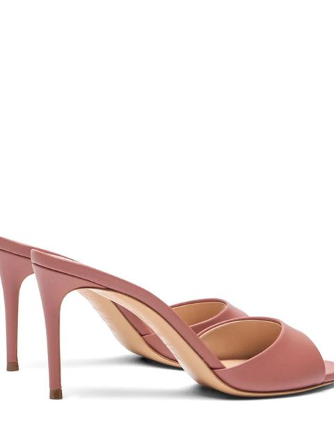 Casadei Julia leather sandals - Brown