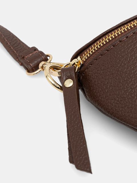 Answear Lab nerka skórzana kolor brązowy