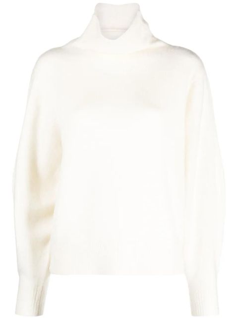 ZIMMERMANN Lyrical brushed wool-cashmere jumper - White - zdjęcie produktu nr 1