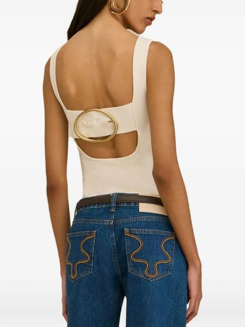 Cult Gaia square-neck top - Blue - zdjęcie produktu nr 2