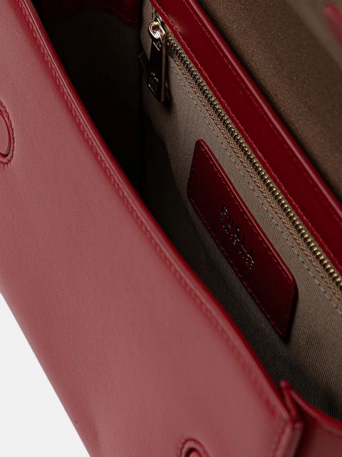 Furla torebka skórzana kolor czerwony WB01683.BX3346.4021S