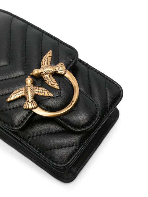 PINKO Love One smartphone bag - Black