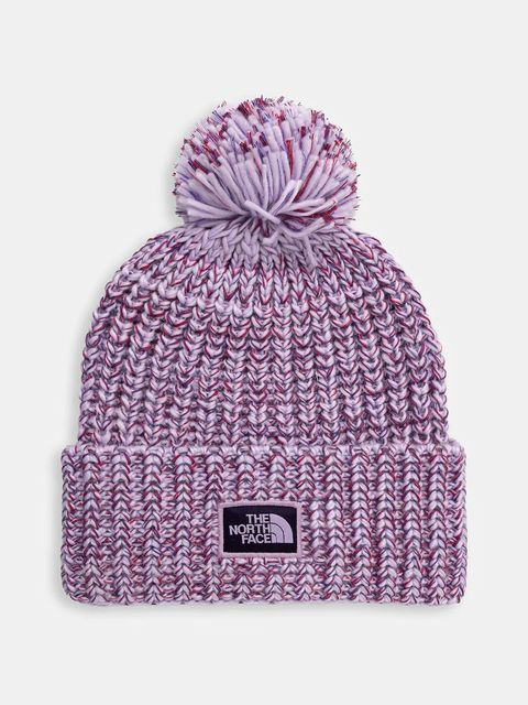 The North Face czapka Cozy Chunky Cabin Beanie kolor różowy NF0A887WFH81 - zdjęcie produktu nr 1