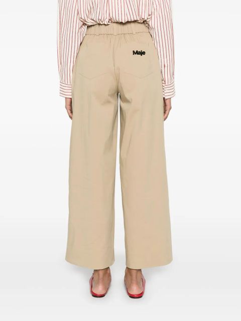 Maje wide-leg trousers - Neutrals - zdjęcie produktu nr 2