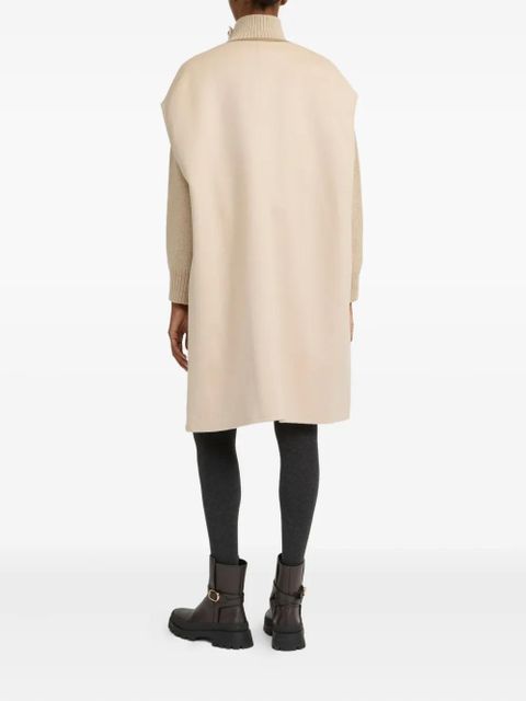 Yves Salomon belted cashmere-blend cape - Neutrals - zdjęcie produktu nr 2