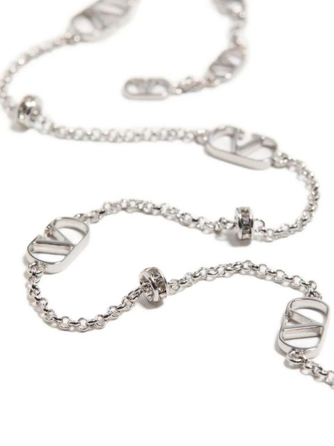 Valentino Garavani VLogo Signature necklace - Silver - zdjęcie produktu nr 2