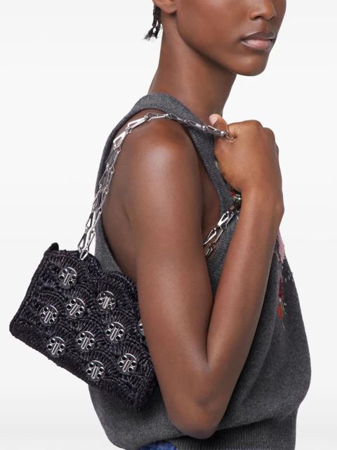 Rabanne Sparkle shoulder bag - Black