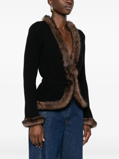 Valentino Garavani V-neck jacket - Black