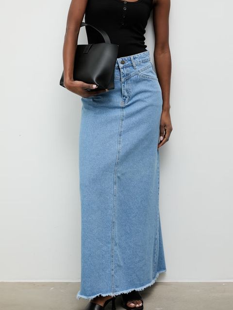 Answear.LAB spódnica jeansowa - zdjęcie produktu nr 1