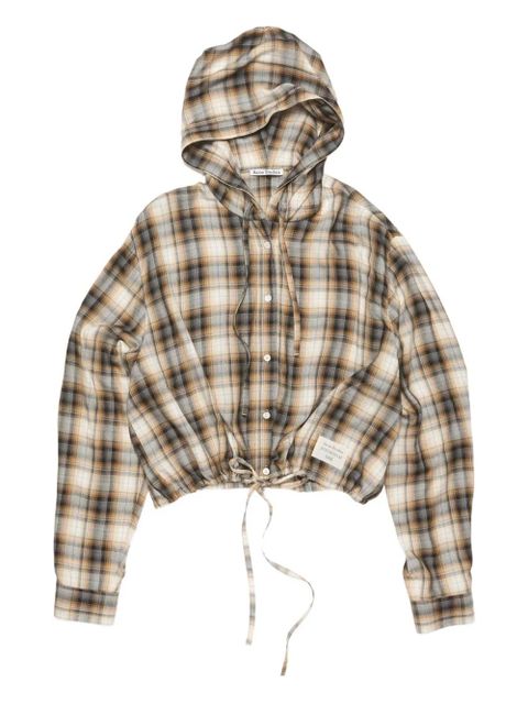 Acne Studios checked shirt - Neutrals - zdjęcie produktu nr 1