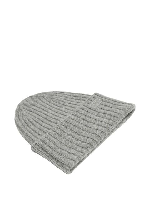Weekend Max Mara ribbed wool beanie - Grey