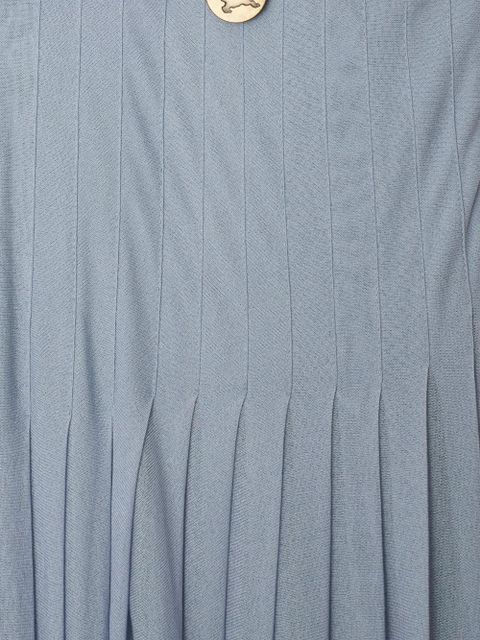 Burberry pleated maxi skirt - Blue - zdjęcie produktu nr 2