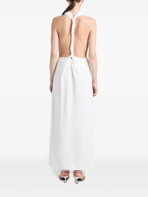 Proenza Schouler twist-strap maxi dress - White