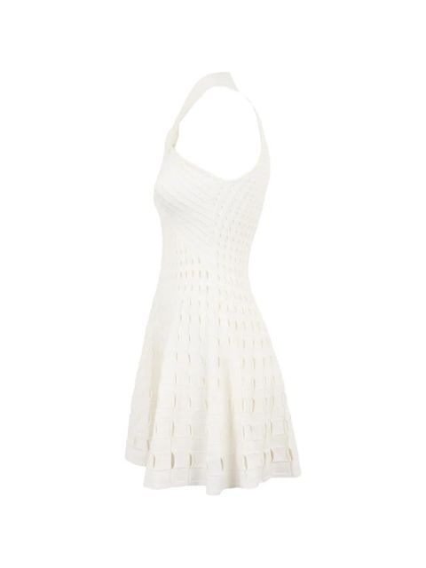 Simkhai eyelet-knit mini dress - White