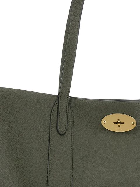 Mulberry Bayswater turnlock-fastening leather tote bag - Green - zdjęcie produktu nr 2