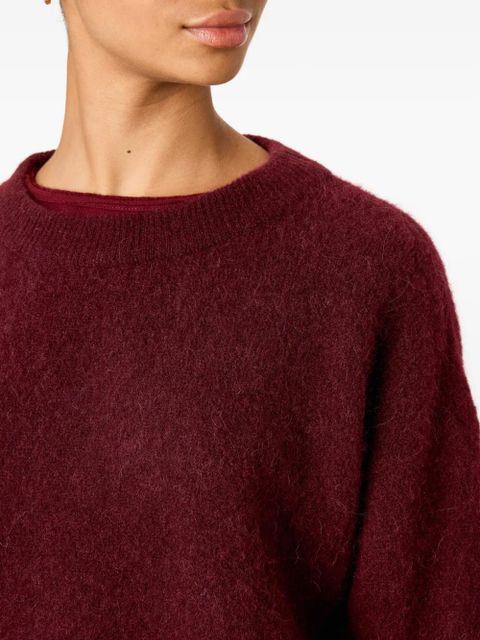 American Vintage ribbed vitow sweater - Red