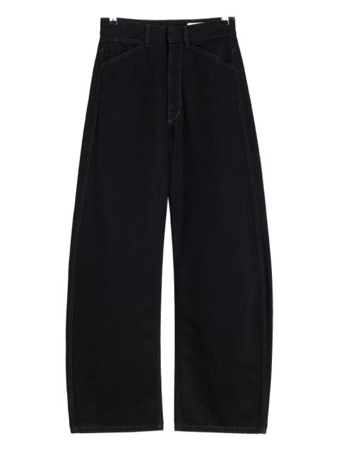 LEMAIRE high-waisted curved jeans - Black - zdjęcie produktu nr 1